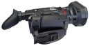 Videokamera Panasonic HC-X1600 v zadní perspektivě