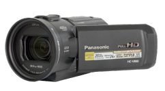 Videokamery Panasonic 2018: nejnižší model HC-V800