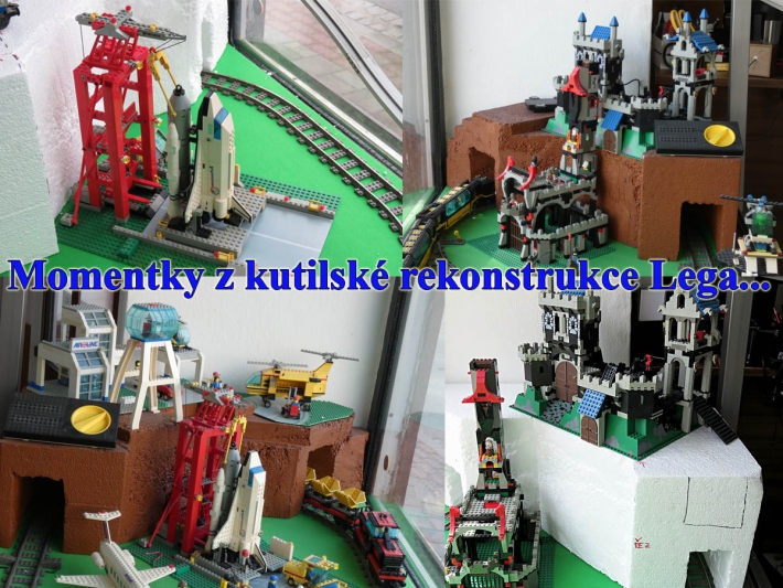 Momentky z kutilské přestavby stavebnice Lego...