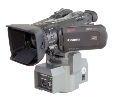 Motorová hlava soligor s kamerou Canon GX10