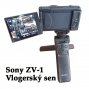 Vlogovací kamerka Sony ZV-1 s Gripem coby trojnožkou